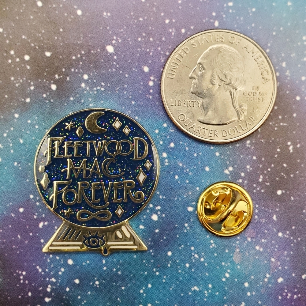 Fleetwood Mac Forever Enamel Pin - Picture 2 of 3
